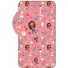 Jerry Fabrics Prestieradlo Gabbys Dollhouse 90 × 200 × 25 cm