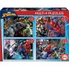 Puzzle Educa Puzzle Spiderman 4v1 (50,80,100,150 dielikov) (8412668181021)