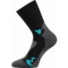 Univerzálne turistické ponožky Voxx BOLT čiernasivásvetlomodrá