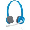 Logitech Stereo Headset H150 - modrá, 981-000372