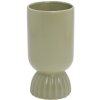 VÁZA KERAMIKA 12x12x23,5CM ZELENÝ
