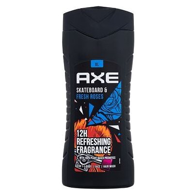 Axe Skateboard & Fresh Roses Scent sprchový gel 400 ml pro muže
