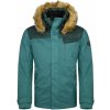 Kilpi Alpha-M tmavě zelená SM0127KIDGN pánská zimní bunda (kabát) s kožešinou 10000 - XXL