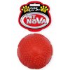 Pet Nova RUB SOCCERBALL RED hračka pre psy 7cm