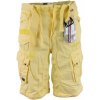 GEOGRAPHICAL NORWAY kraťasy pánske Panoramique Men Basic 063 kapsáče bermudy M žltá