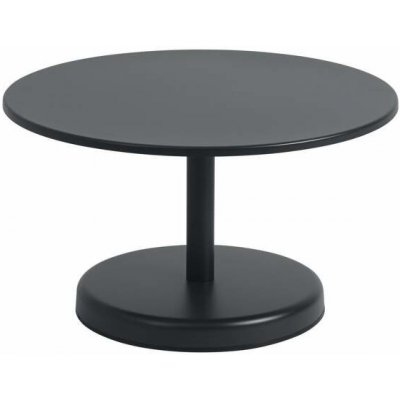 Muuto Stolík Linear Steel Coffee Table 70, black