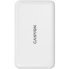 Canyon CNS-CPB1001W, Powerbanka s bezdrôtovým nabíjaním, 10 000 mAh, biela CNS-CPB1001W