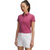 Dámske funkčné tričko s krátkym rukávom Under Armour PLAYOFF SS POLO W červené 1383612-659 - L