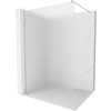 Mexen Kioto Walk-in sprchová stena 120x200 cm, mráz 8, kartáčovaný nikel 800-120-101-97-30