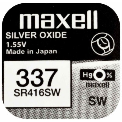 Maxell 337/SR416SW 1ks