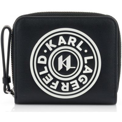Karl Lagerfeld peňaženka K SKUARE BIFOLD ZIP WALLET čierna