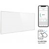 Klarstein Wonderwall 720 Smart, infračervený ohrievač, 120 x 60 cm, 720 W, týždenný časovač, IP24, biely (ACO14-Wonderwall720S)