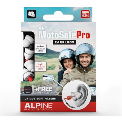 Alpine MotoSafe Pro špunty do uší s čističem