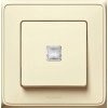 Legrand Tlačidlo CARIVA 773913 béžové s kontrolkou