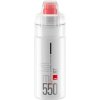 Fľaša ELITE Jet Plus 21´ číra/červené logo 550 ml