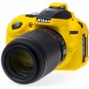 easyCover Easy Cover Reflex Silic Nikon D5300 Yellow