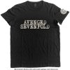 Avenged Sevenfold A7X tričko Logo & Death Bat čierne