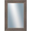 DANTIK - Zrkadlo v rámu, rozmer s rámom 50x70 cm z lišty TOMAS šedá veľká (3030)