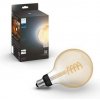Philips Hue 8719514301542 LED filamentová žiarovka G125 1x7W E27 550lm 2200-4500K White Ambience, stmievateľná, Bluetooth
