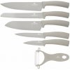 Súprava nožov 6 ks krémová BL-5137