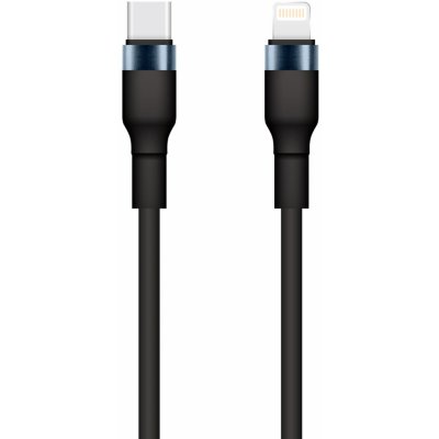 Setty KSC-L-131 USB-C - Lightning,3A, 1m, černý