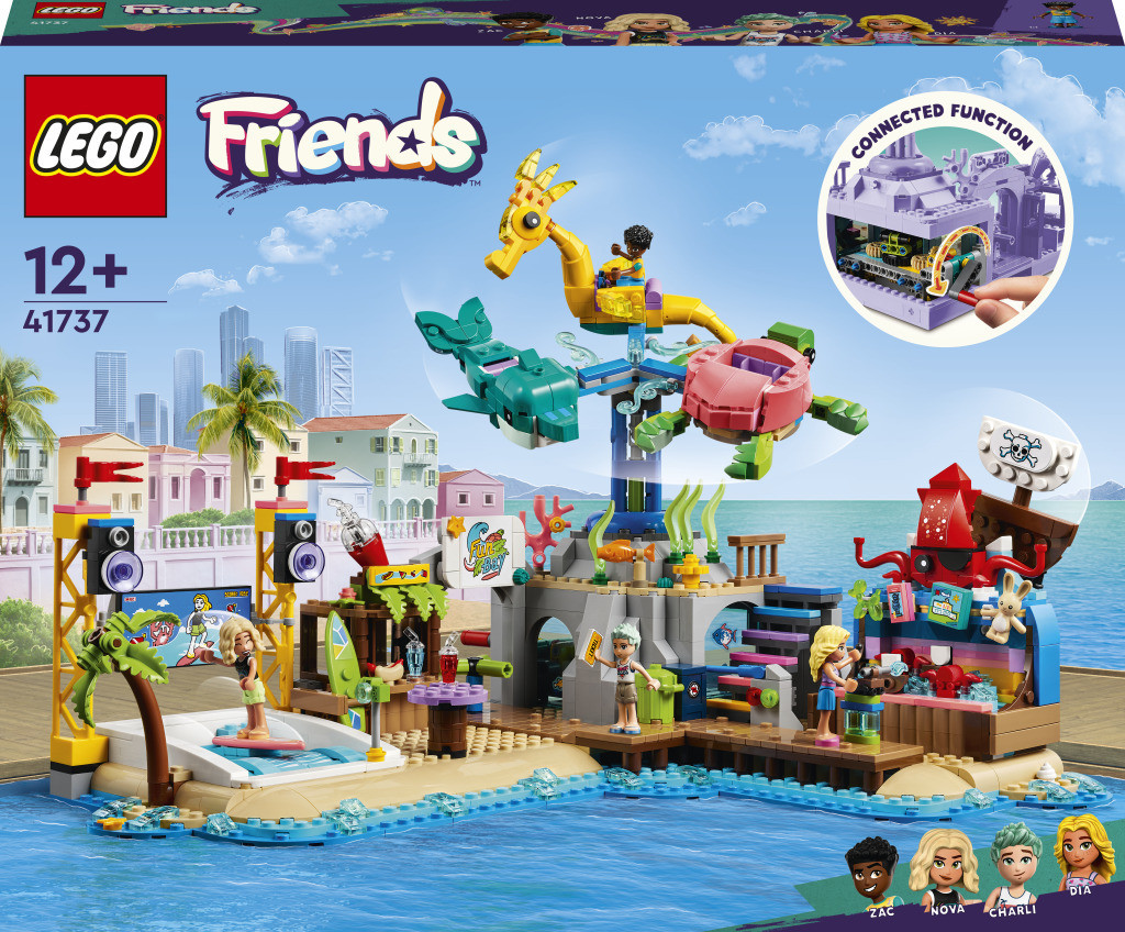 LEGO® Friends 41737 Zábavní park na pláži od 75,9 € - Heureka.sk