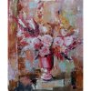 V rúžových tónoch - Akad. mal. Igor Navrotskyi, originálny, ručne maľovaný obraz M (do veľkosti 65x65cm) Viac farieb