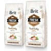 BRIT Fresh turkey with pea light fit & slim 2 x 12 kg