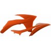 POLISPORT Spojler chladiča POLISPORT 8428600003 (pár) oranžová KTM