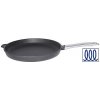 Pánev mělká s titanovým povrchem na indukční sporák, průměr 240 mm | CONTACTO, 5573/240 inox;černá