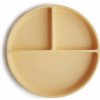 ||MUSHIE||Všetky značky, Mushie silikónový tanier s prísavkou - Daffodil, Mushie silikónový tanier s prísavkou - Daffodil, LGMSP20016