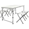 Linder Exclusiv GmbH LINDER EXCLUSIV Skladací kempingový set MC330874 COMPACT - Sivý