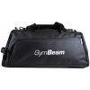 Športová taška GymBeam 2IN1 Čierna,Biela