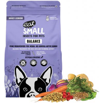 Eat Small Hmyzie granule pre psov Balance MINI - pre malé plemená 2kg Hmotnosť balenia: 2 kg