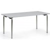 Skladací stôl SPOT, 160x80, sivá