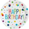 Amscan Tanieriky papierové Happy Birthday konfety 23 cm
