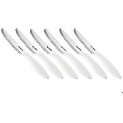 Tescoma nôž jedálenský PRESTO 12 cm, 6 ks, biela