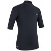 DECATHLON Detský top 100 s UV ochranou čierny 12-13 r (151-160 cm)