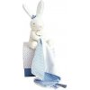 Doudou Dárková sada - králíček námořník s muchláčkem 10 cm