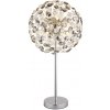 GLOBO 64135TC KATRINA stolná lampa V650mm 8xG9 3,5W/350lm 3000K chrómová, dymová