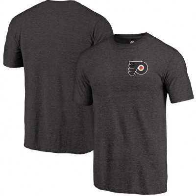 Fanatics Branded tričko Philadelphia Flyers Primary Logo Left Chest Distressed Tri-Blend