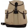 Batoh Essl TRUCKSACK 14 l s koženými prvkami khaki/tmavohnedá koža