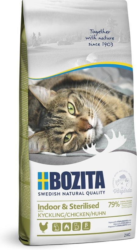 Bozita Feline Indoor & Sterilised Chicken 2 kg