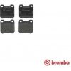 BREMBO P 59 014 Sada brzdovych platniciek kotucovej brzdy
