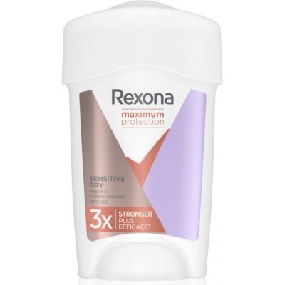 Rexona Maximum Protection Antiperspirant krémový antiperspirant proti nadmernému poteniu Sensitive Dry 45 ml
