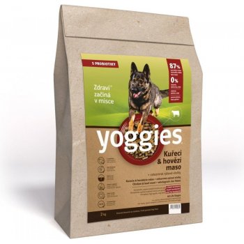 Yoggies kuracie a hovädzie mäso 15 kg