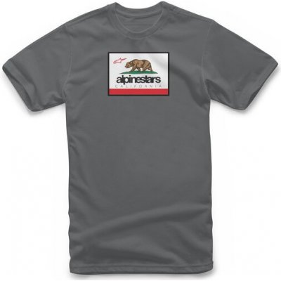 Alpinestars tričko Cali 2.0 Tee tmavě šedé