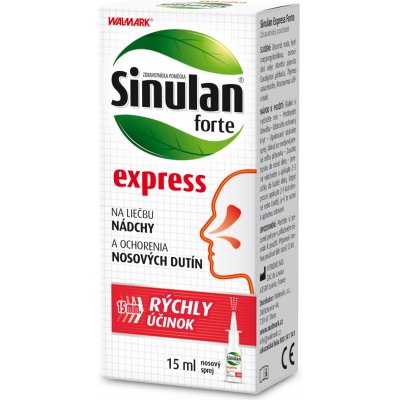 Walmark Sinulan forte express nosný sprej 15 ml