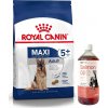 ROYAL CANIN Maxi Adult 5+ 15 kg + LAB V Lososový olej pre psov a mačky 1000ml
