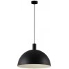 ACB C3707180N Závesné svietidlo TIGA E27, 15W, IP20, čierna/biela